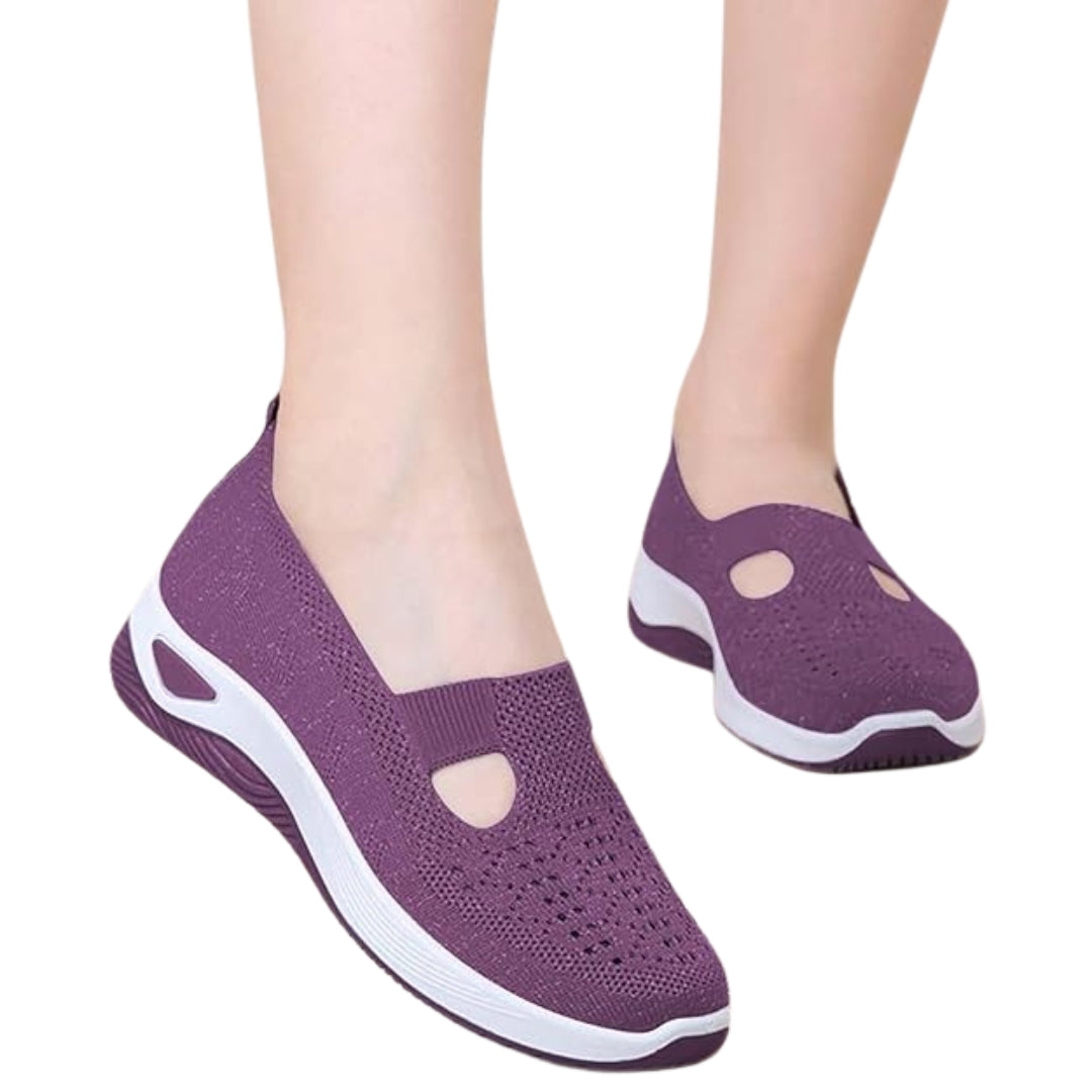 Baskets orthopédiques légères pour femmes avec confort respirant et maintien durable