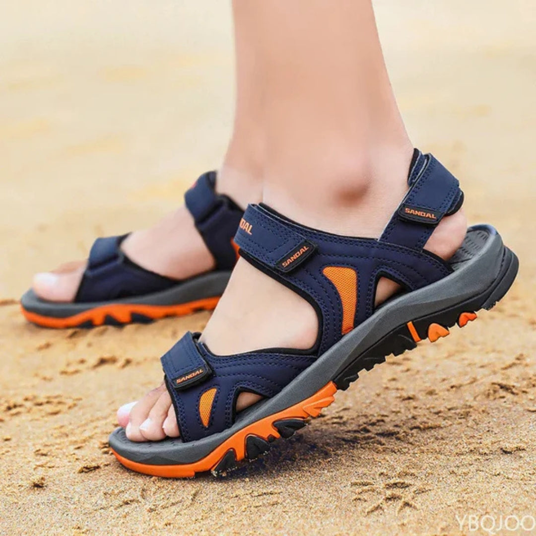 Sandales orthopédiques ergonomiques pour hommes, soulageant la douleur