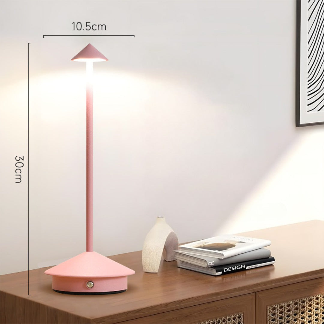 Lampe de table : Rose.