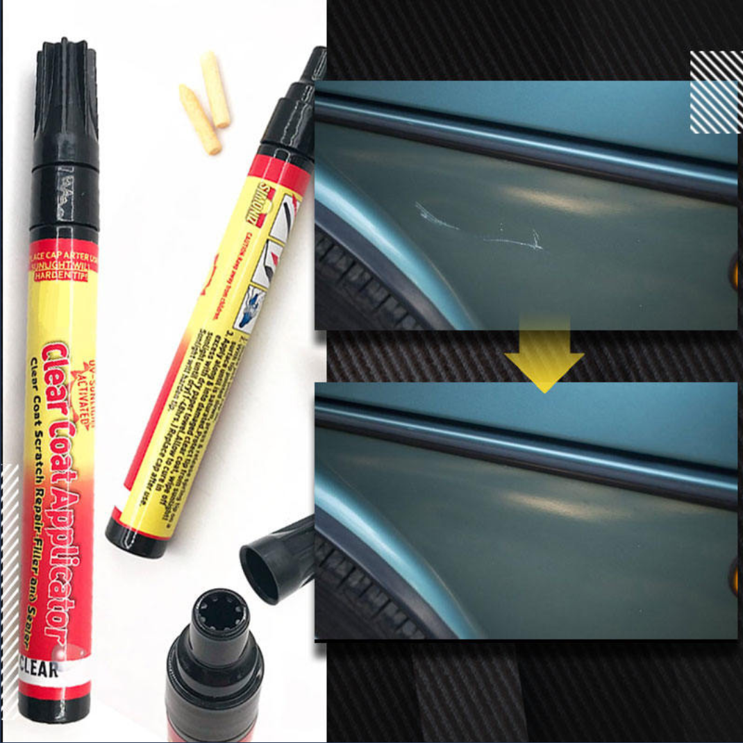 Stylo Correcteur de Rayures Auto – Vernis Transparent pour Retouches de Peinture
