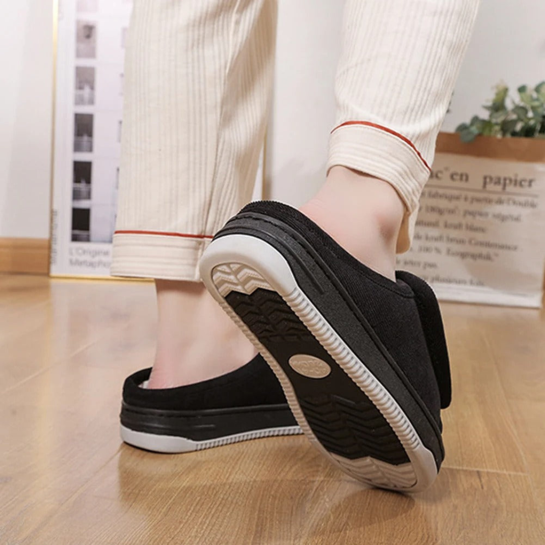 Pantoufles Extra-Larges Ajustables – Confort pour Pieds Sensibles & Gonflés