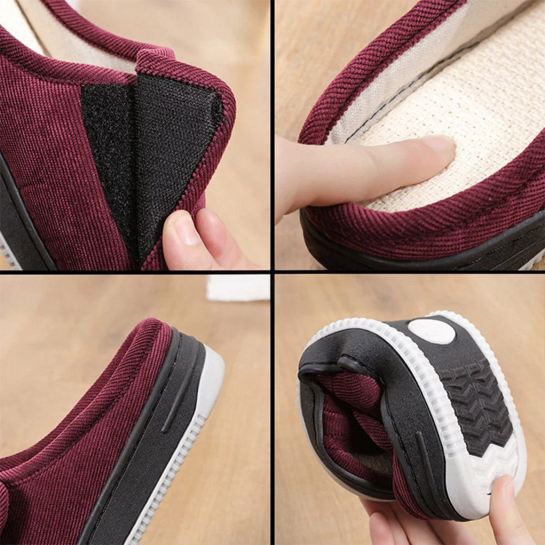 Pantoufles Extra-Larges Ajustables – Confort pour Pieds Sensibles & Gonflés