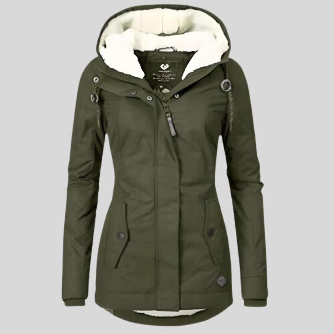 Manteau d'Hiver Long Imperméable pour Femmes