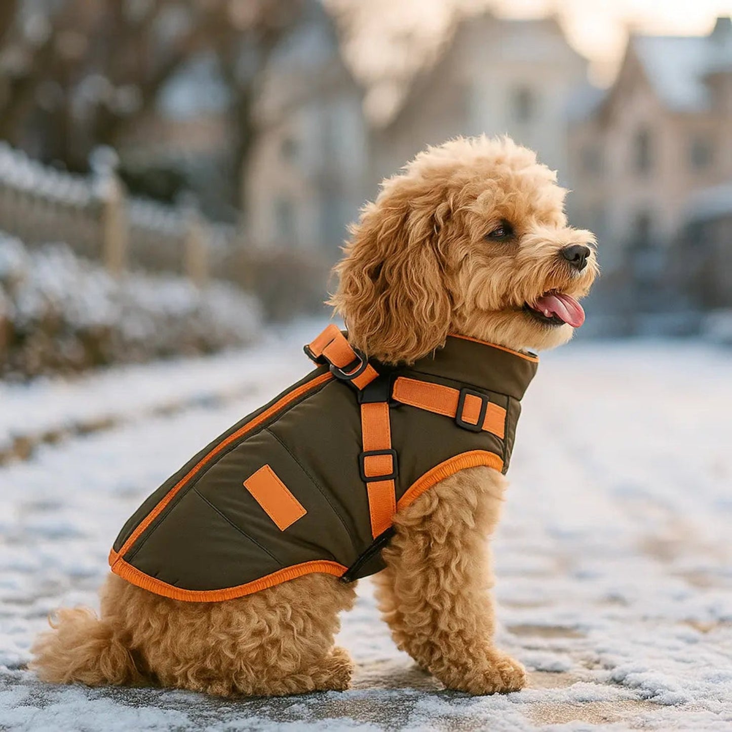 Manteau d'hiver 2 en 1 pour chien