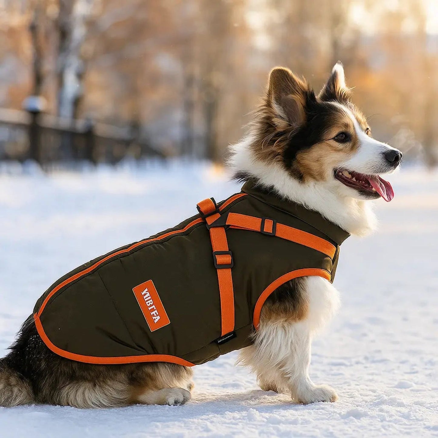 Manteau d'hiver 2 en 1 pour chien