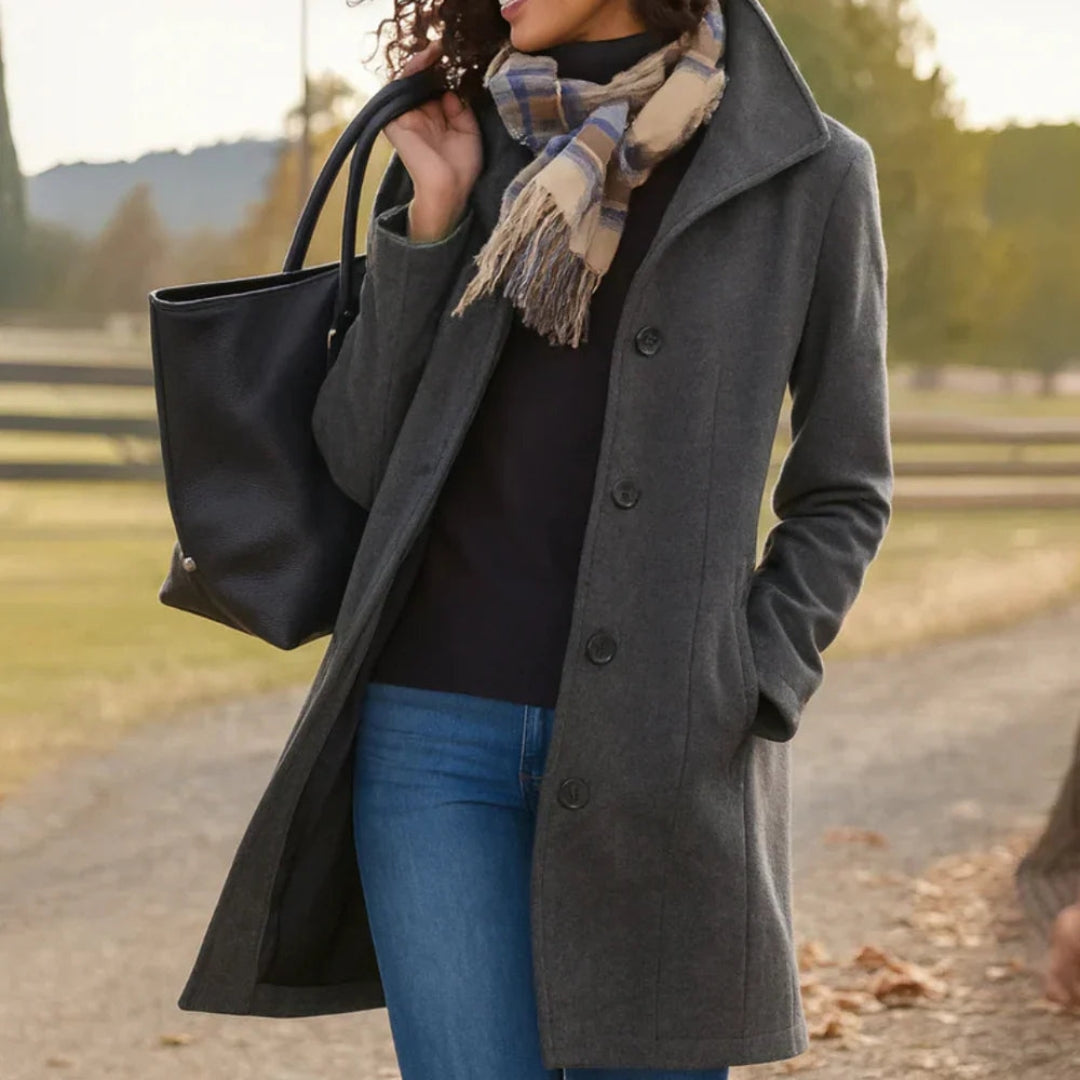 Manteau Long Classique Femme