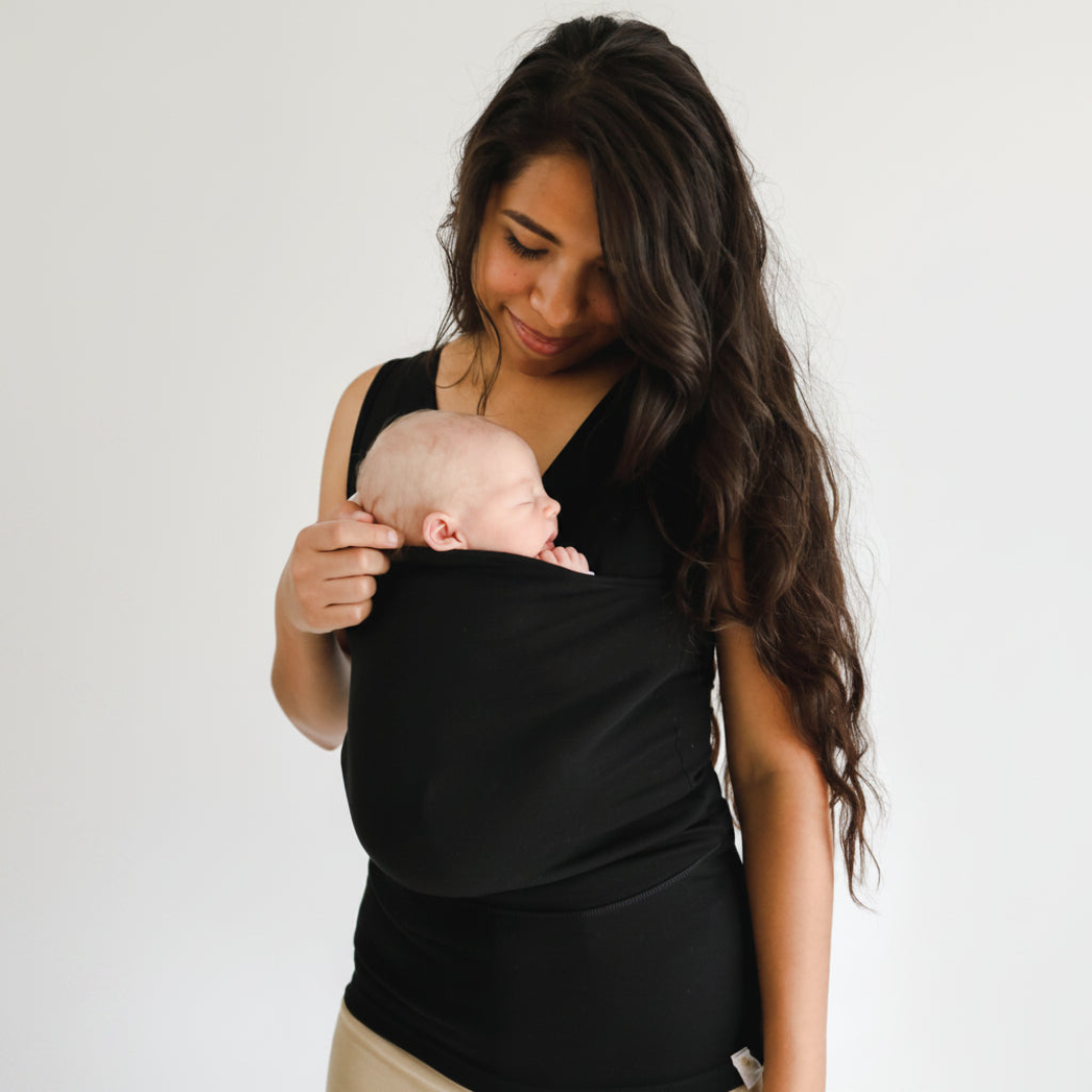 T-Shirt de Portage avec Poche Intégrée – Coton Extensible & Confort Peau à Peau