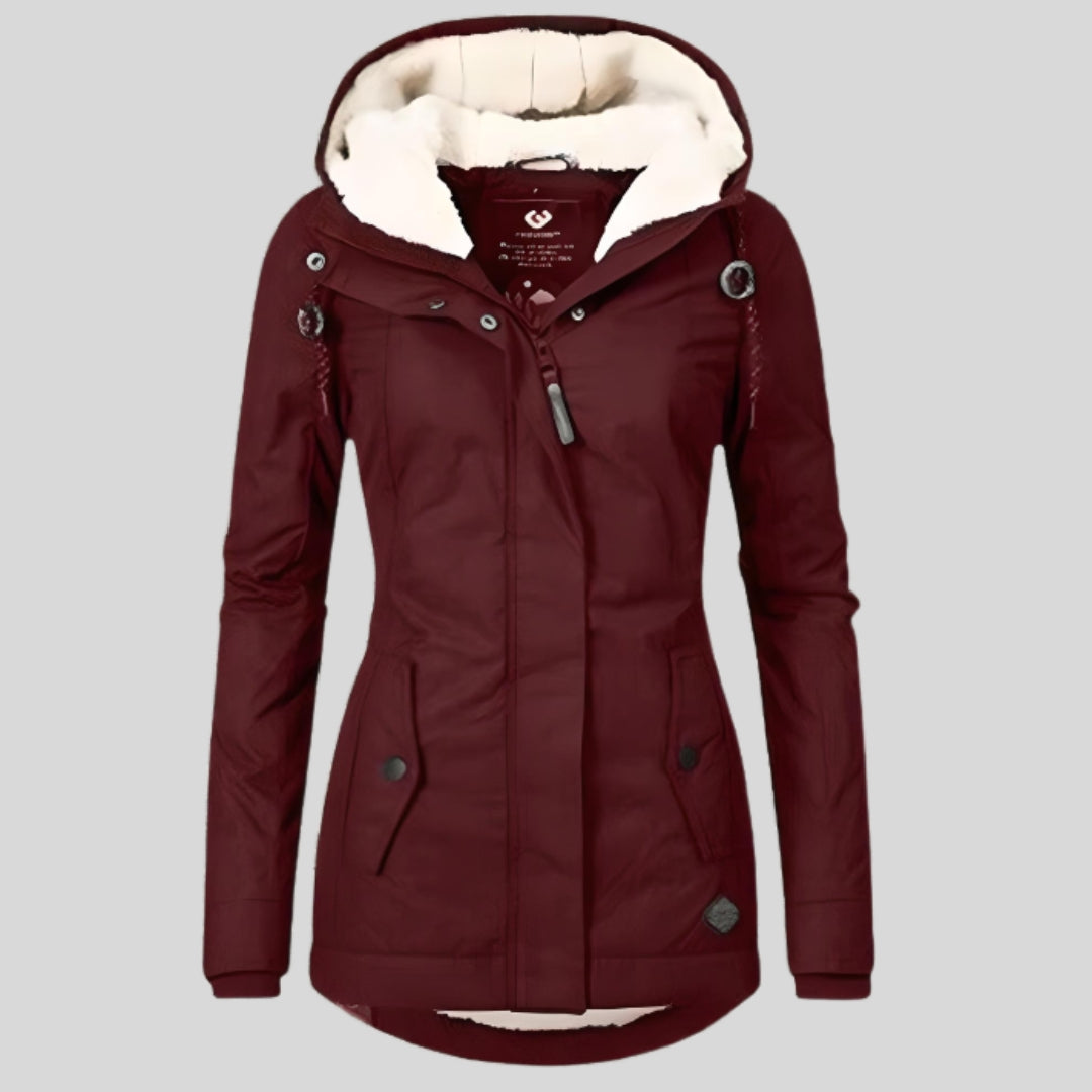 Manteau d'Hiver Long Imperméable pour Femmes