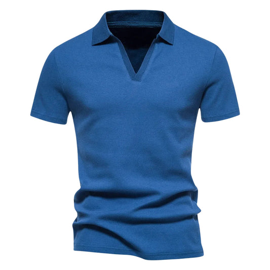 Polo homme en laine mérinos – Élégance naturelle et confort premium