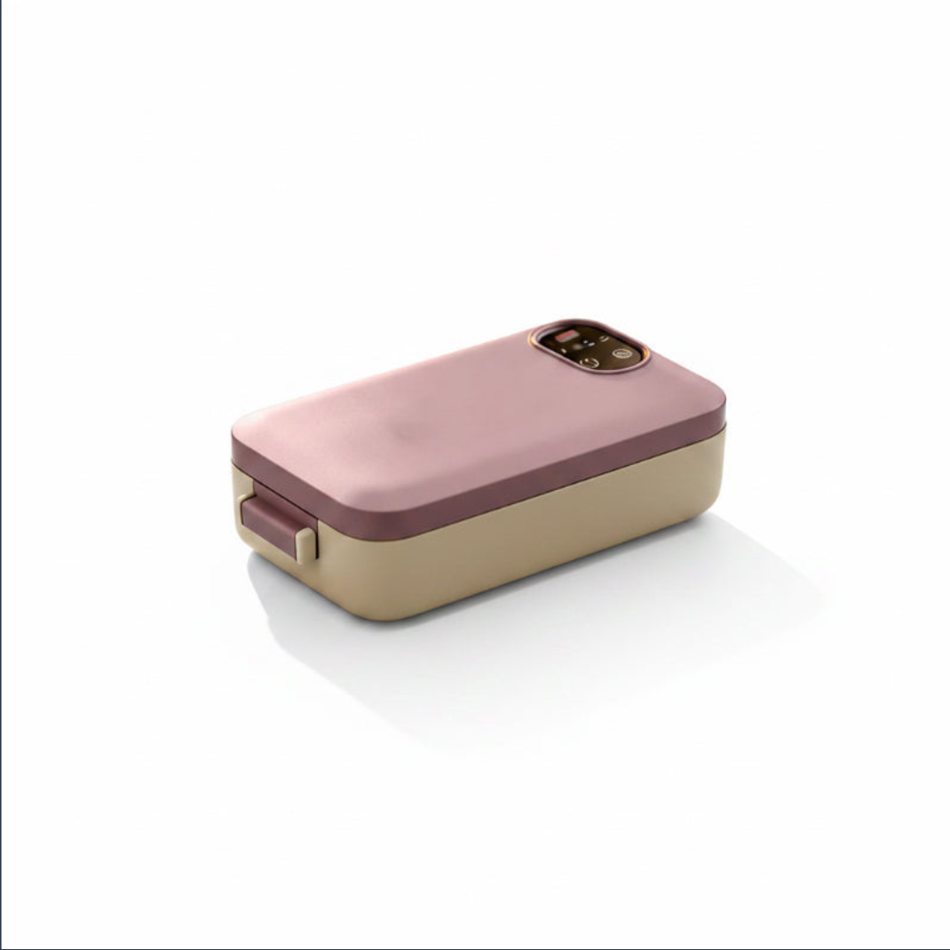 Boîte à Lunch Électrique Sans Fil 900 ml – Chauffante, Rechargeable & Portable
