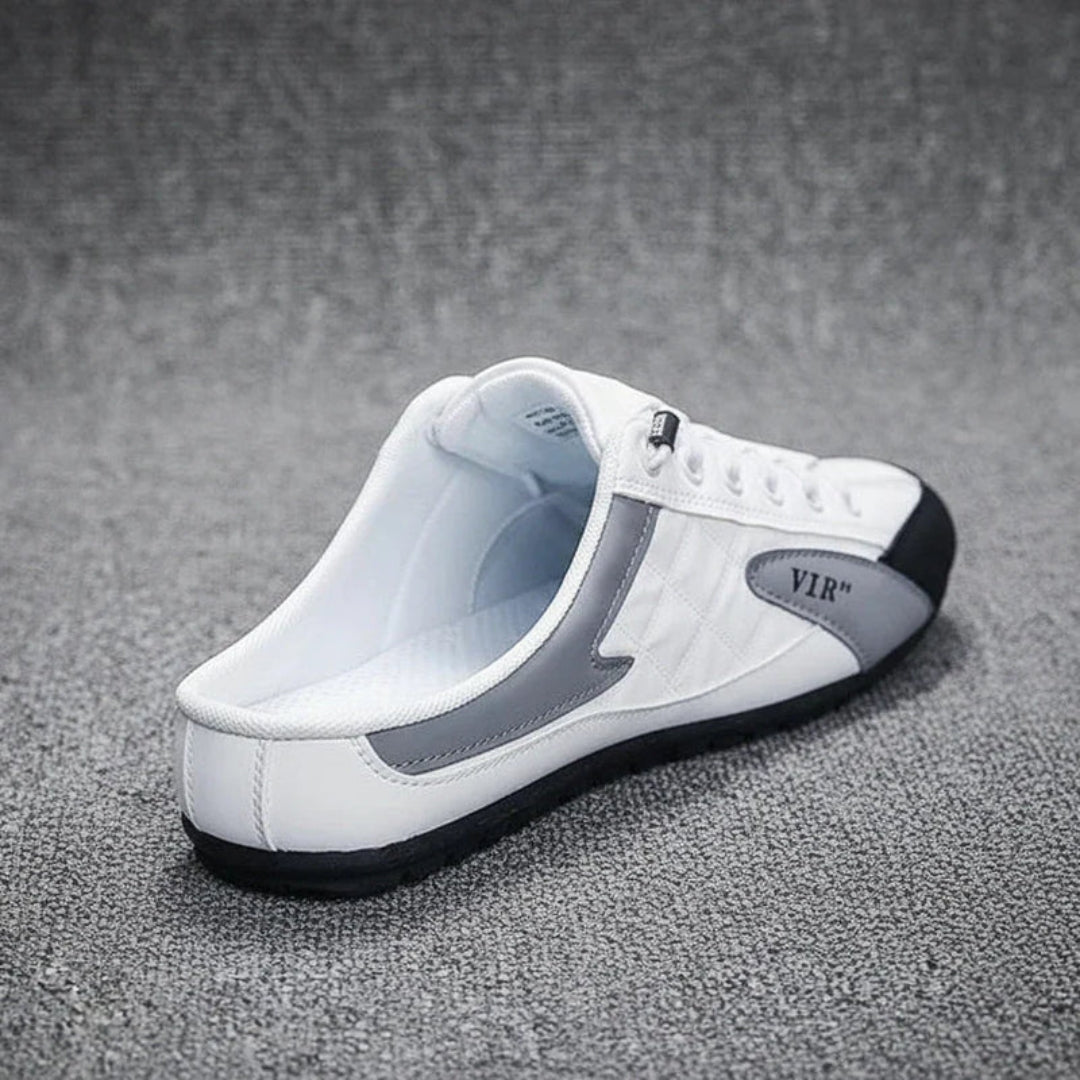 Baskets Sans Dossier Homme – Confort Slip-On & Style Décontracté
