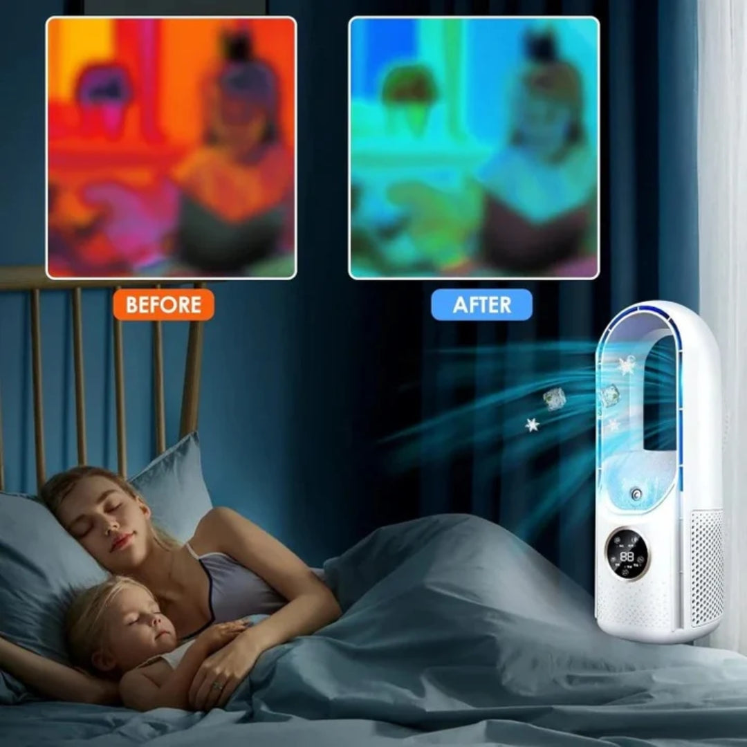 Climatiseur Portable Sans Pales et Silencieux