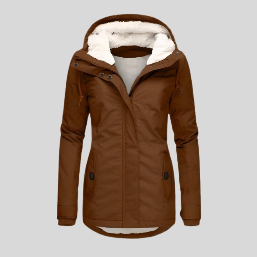 Manteau d'Hiver Long Imperméable pour Femmes