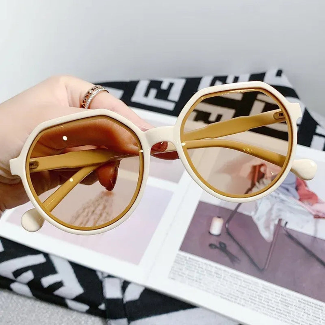 Lunettes de Soleil Géométriques Oversize pour Femmes
