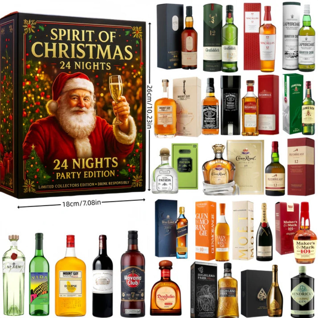 Calendrier de l’Avent Whisky 2026 avec sélection de spiritueux
