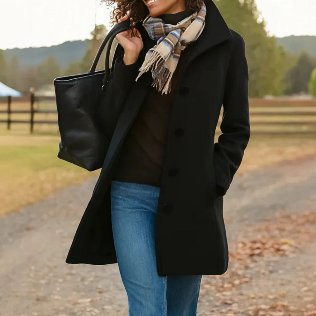 Manteau Long Classique Femme