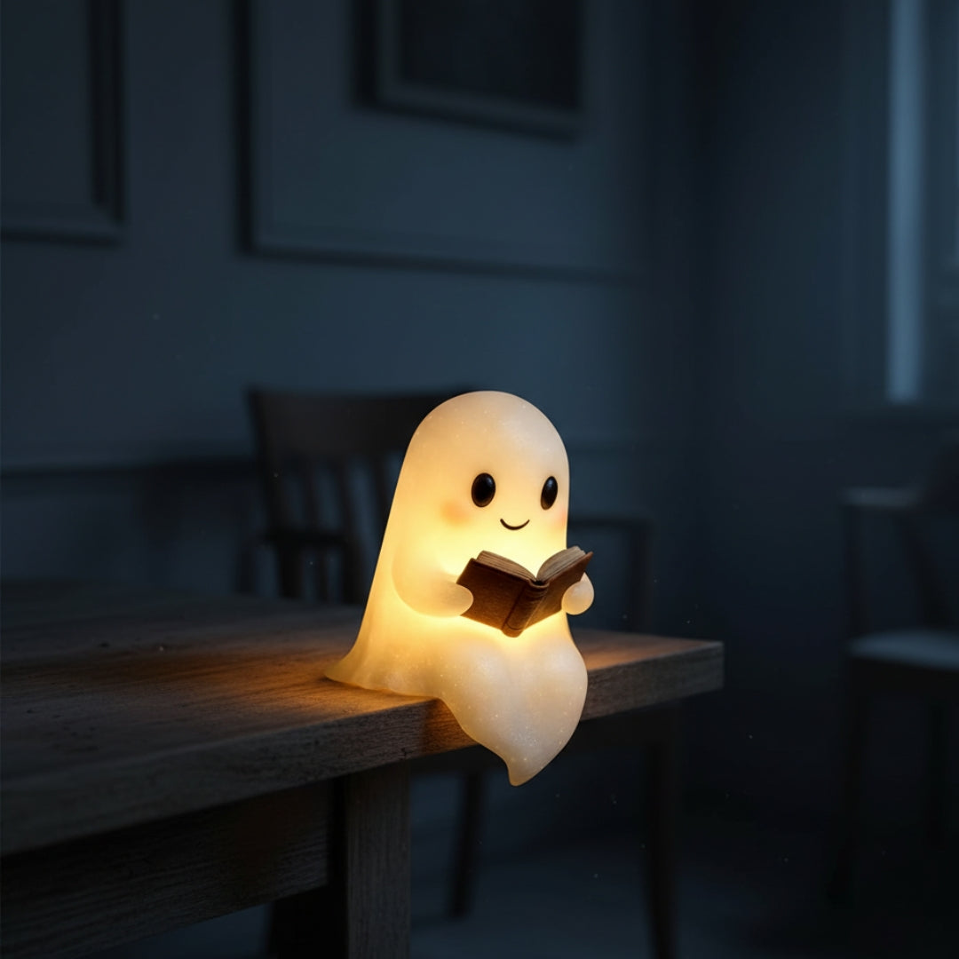 Lampe Fantôme Lumineuse – Une Touche de Magie et de Douceur