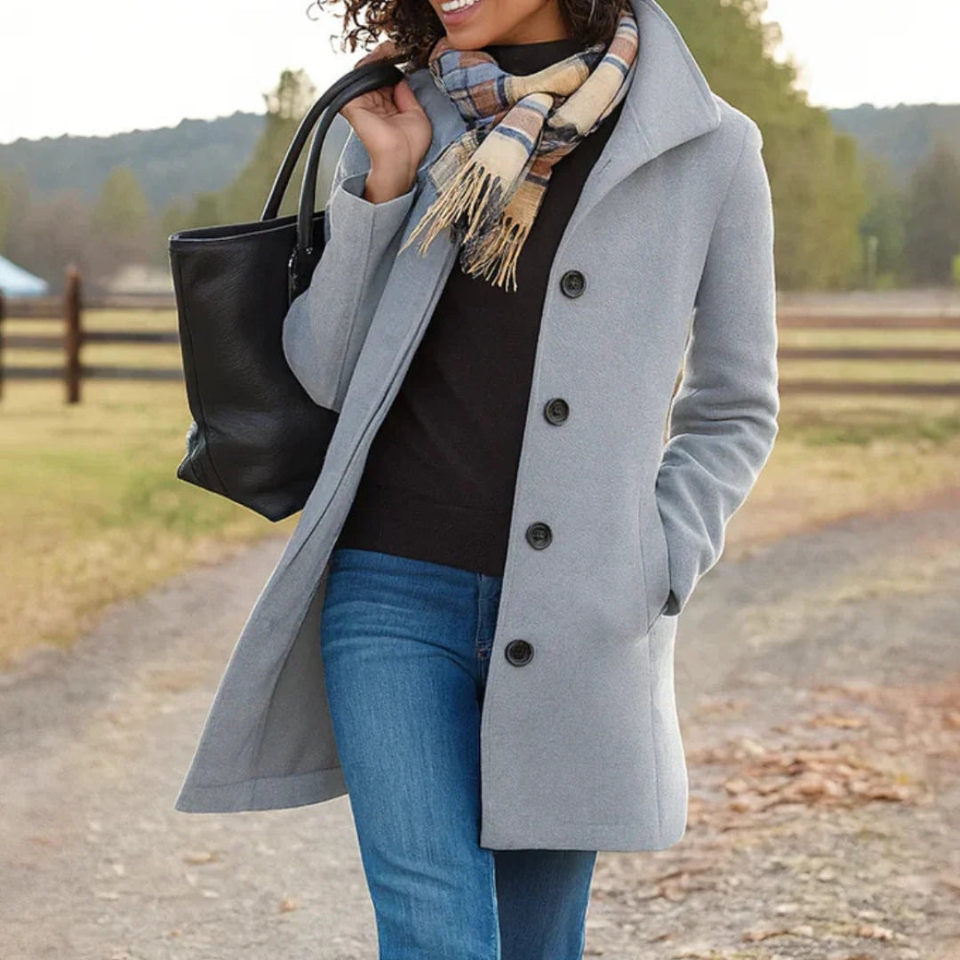 Manteau Long Classique Femme