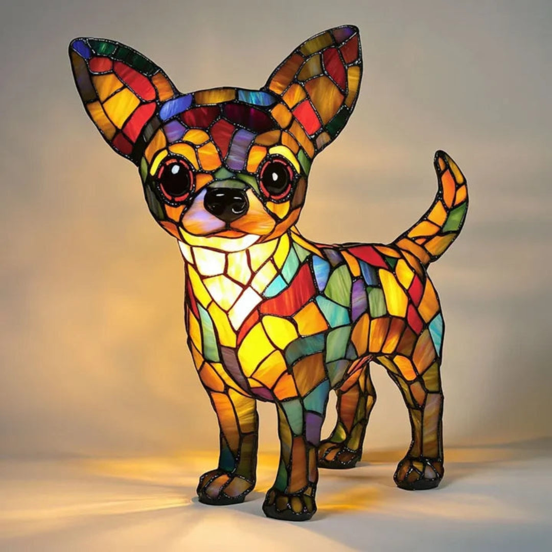 Lampe Chien lumineux