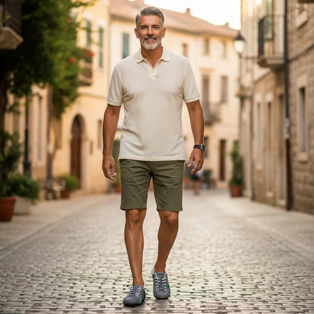 Baskets Sans Dossier Homme – Confort Slip-On & Style Décontracté