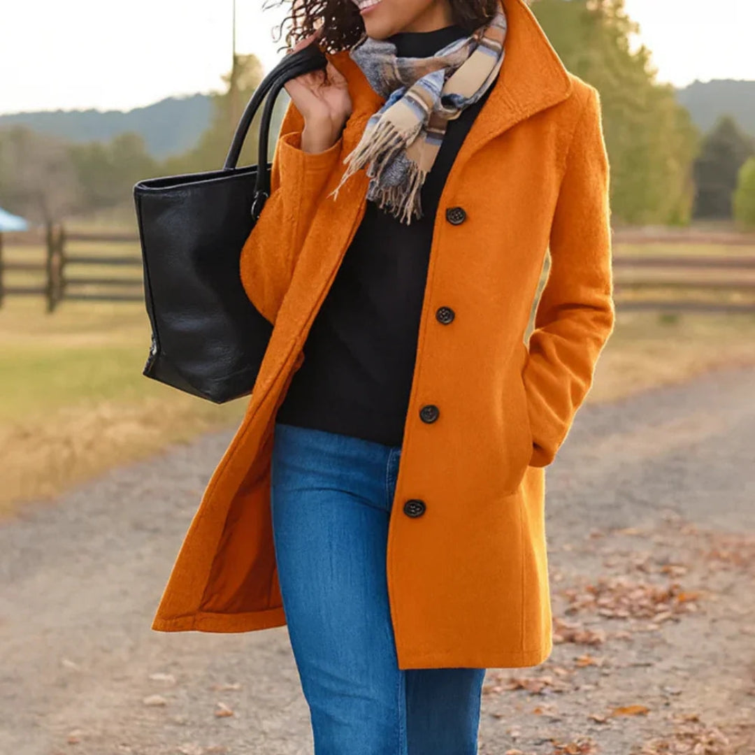 Manteau Long Classique Femme