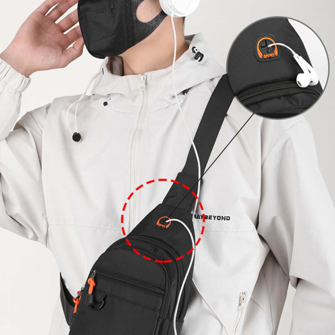 Sac Bandoulière Imperméable Multi-Compartiments