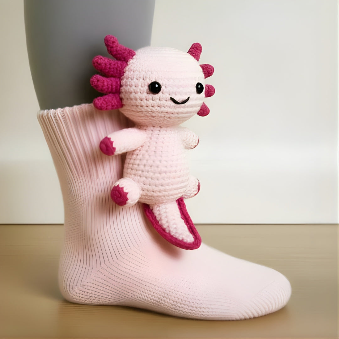 Chaussettes d'intérieur confortables unisexes chaudes et douces à motif animal