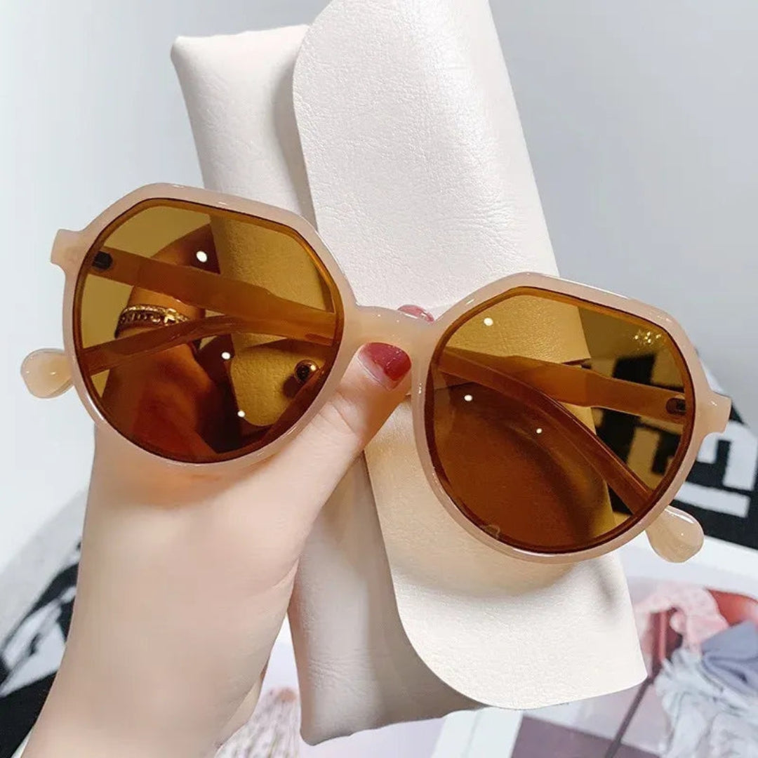 Lunettes de Soleil Géométriques Oversize pour Femmes