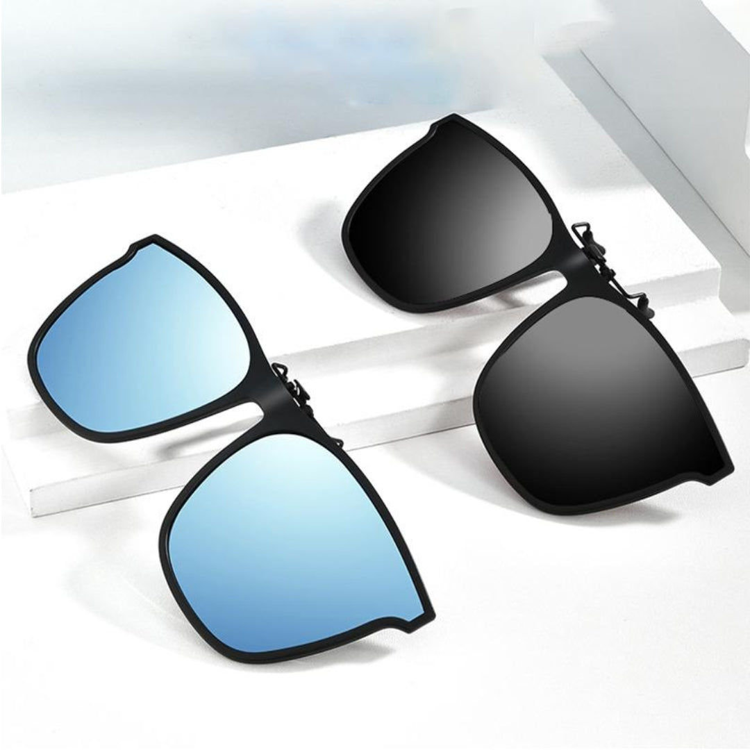 Lunettes de Soleil Polarisées à Clip Relevable