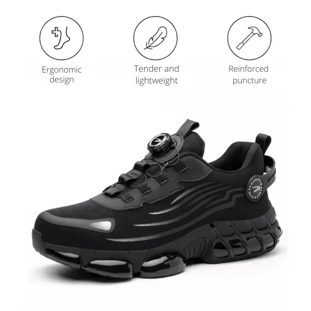 Chaussures de Travail Homme – Confort Orthopédique & Adhérence Antidérapante