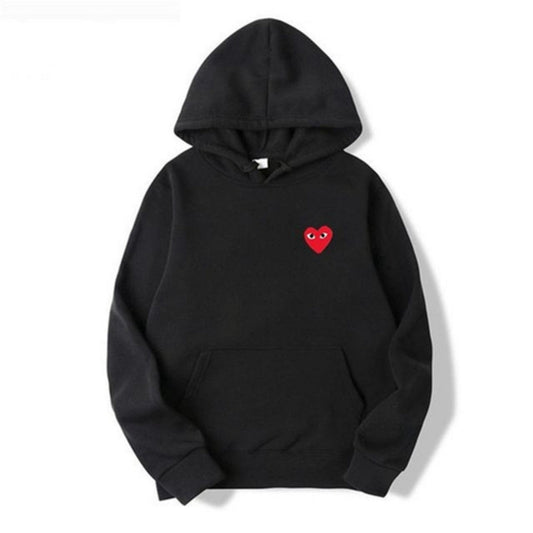 Sweat à Capuche avec Logo Cœur pour Femme