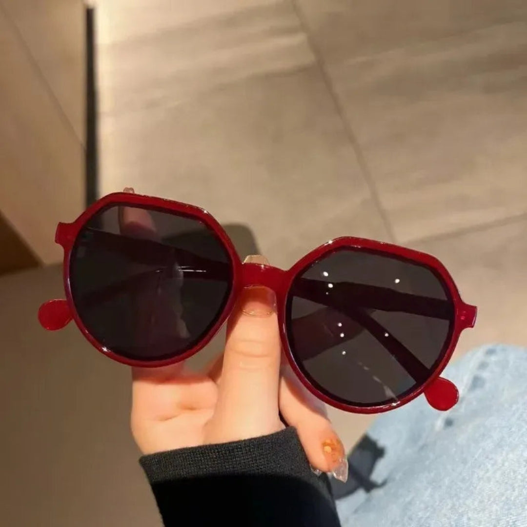 Lunettes de Soleil Géométriques Oversize pour Femmes