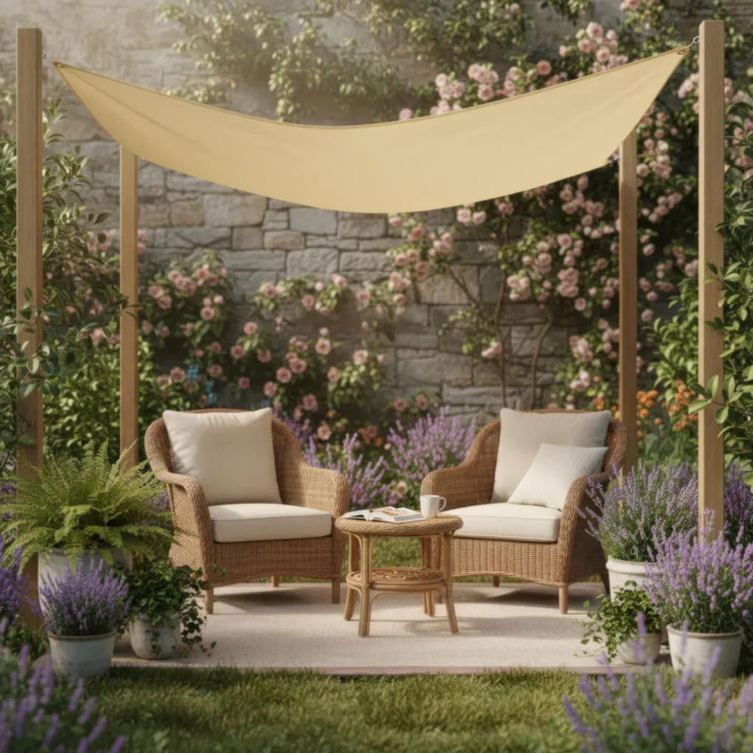 Pare-Soleil Rectangulaire Imperméable pour Terrasse et Balcon