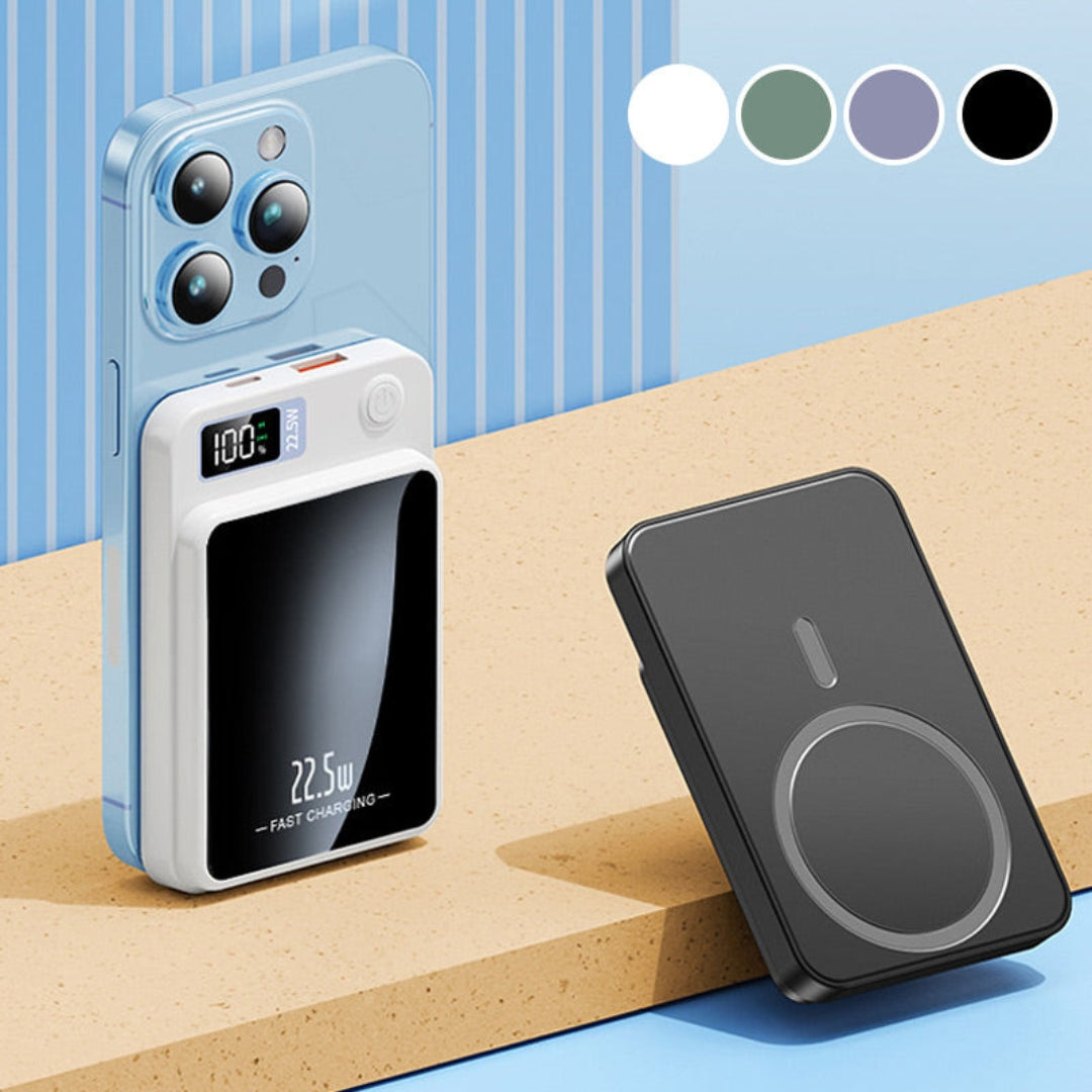 Chargeur Rapide Sans Fil Power Bank 20 000 mAh