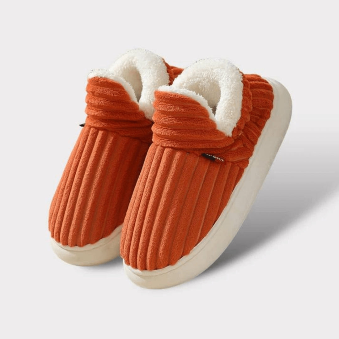 Pantoufles thermiques d'intérieur pour chaleur et confort en hiver