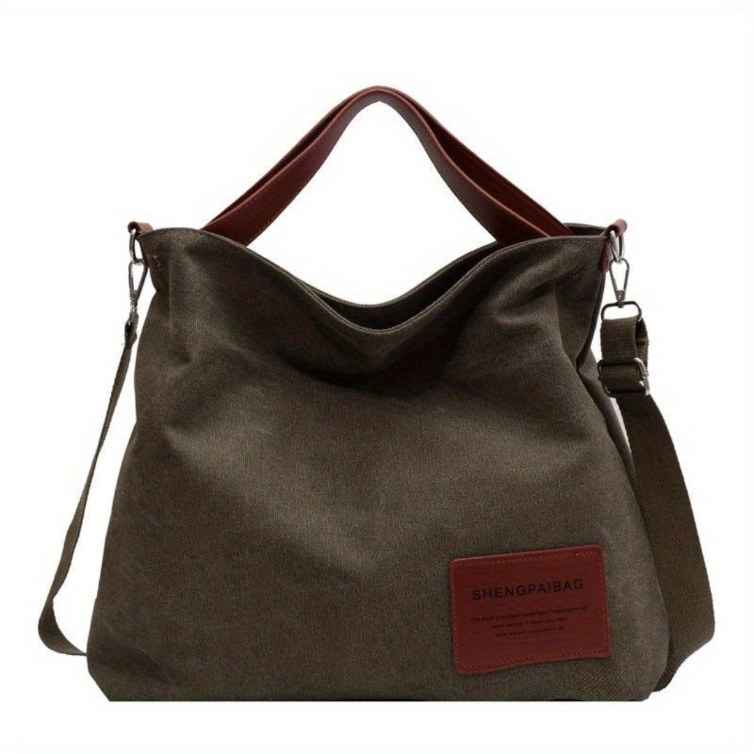 Sac bandoulière en toile pour femme – Élégance discrète et praticité au quotidien