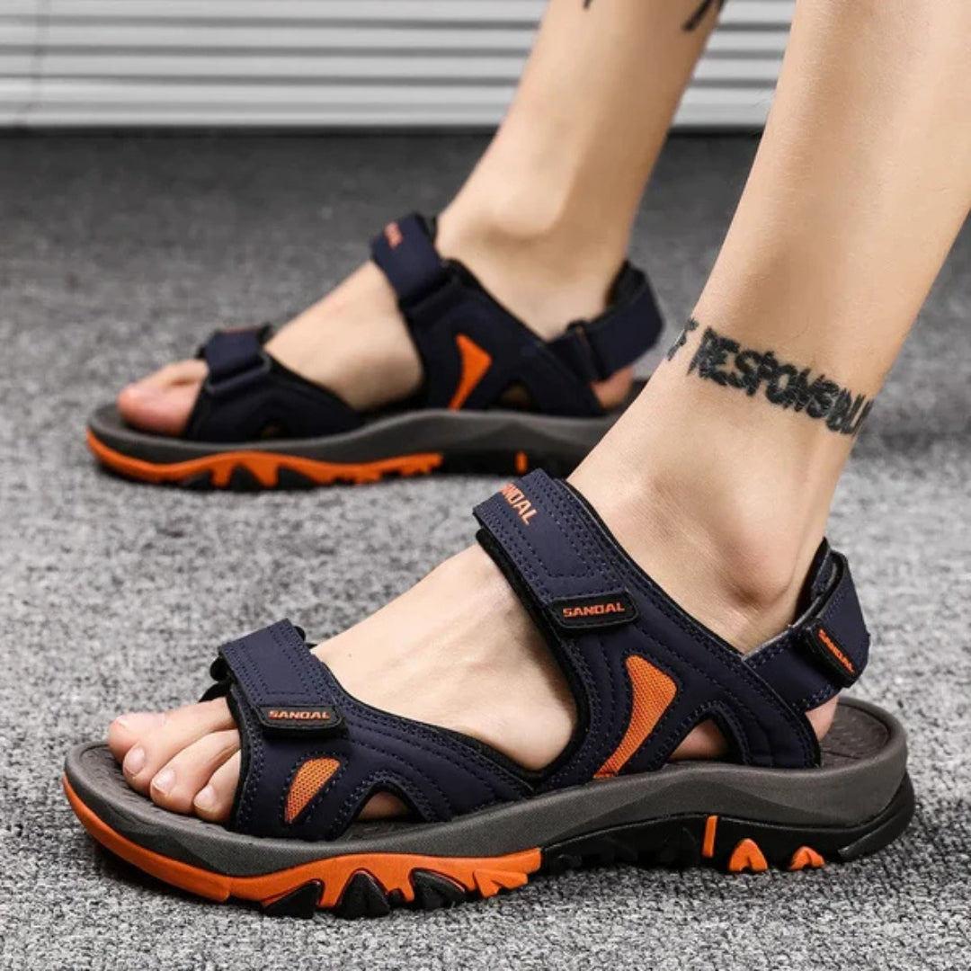 Sandales orthopédiques ergonomiques pour hommes, soulageant la douleur