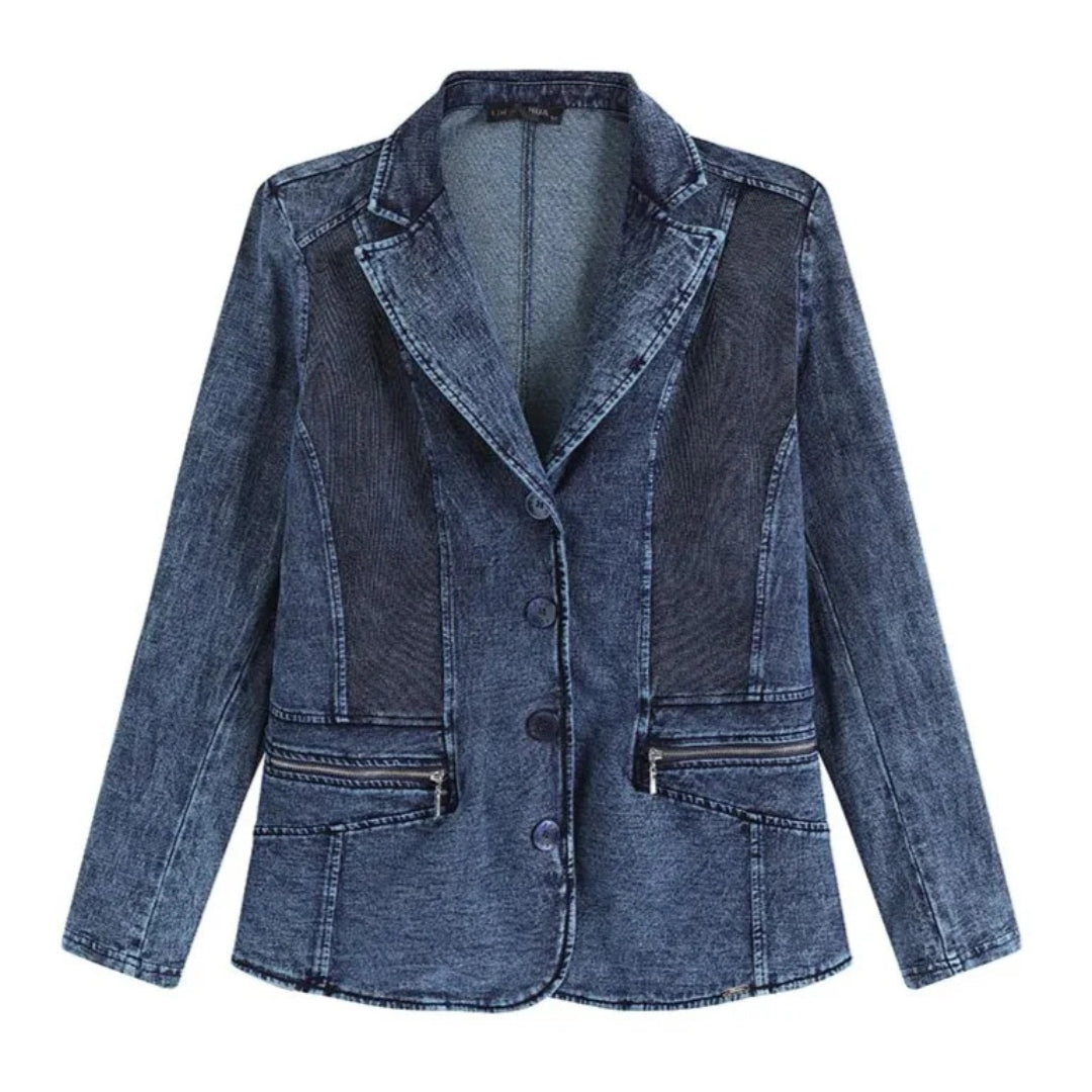 Costume en jean grande taille