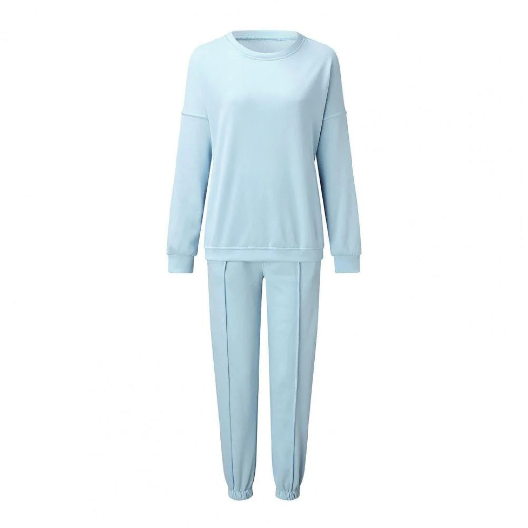 Pyjama d’intérieur grande taille pour femme – Confort absolu et style décontracté