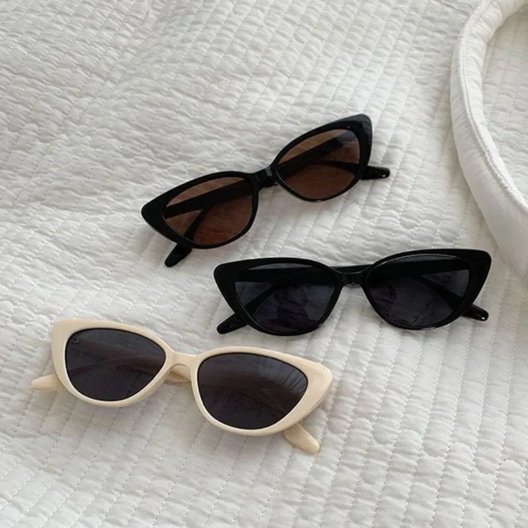 Lunettes de Soleil Rétro Œil-de-Chat pour Femmes