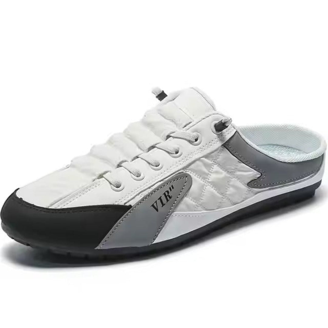 Baskets Sans Dossier Homme – Confort Slip-On & Style Décontracté