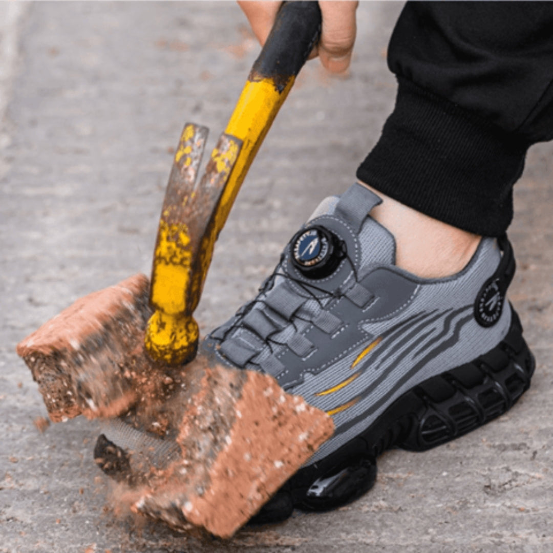 Chaussures de Travail Homme – Confort Orthopédique & Adhérence Antidérapante