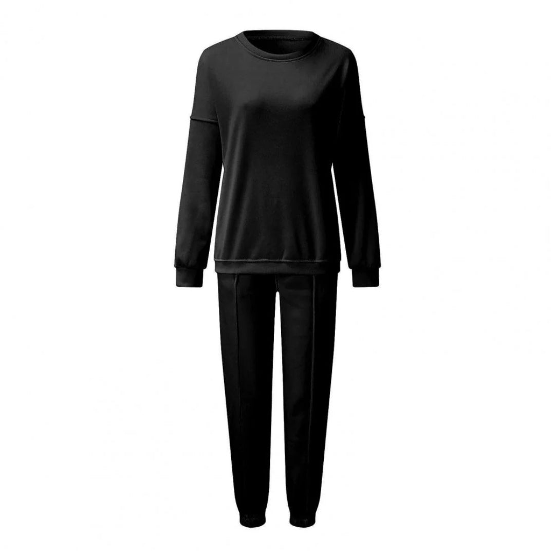 Pyjama d’intérieur grande taille pour femme – Confort absolu et style décontracté