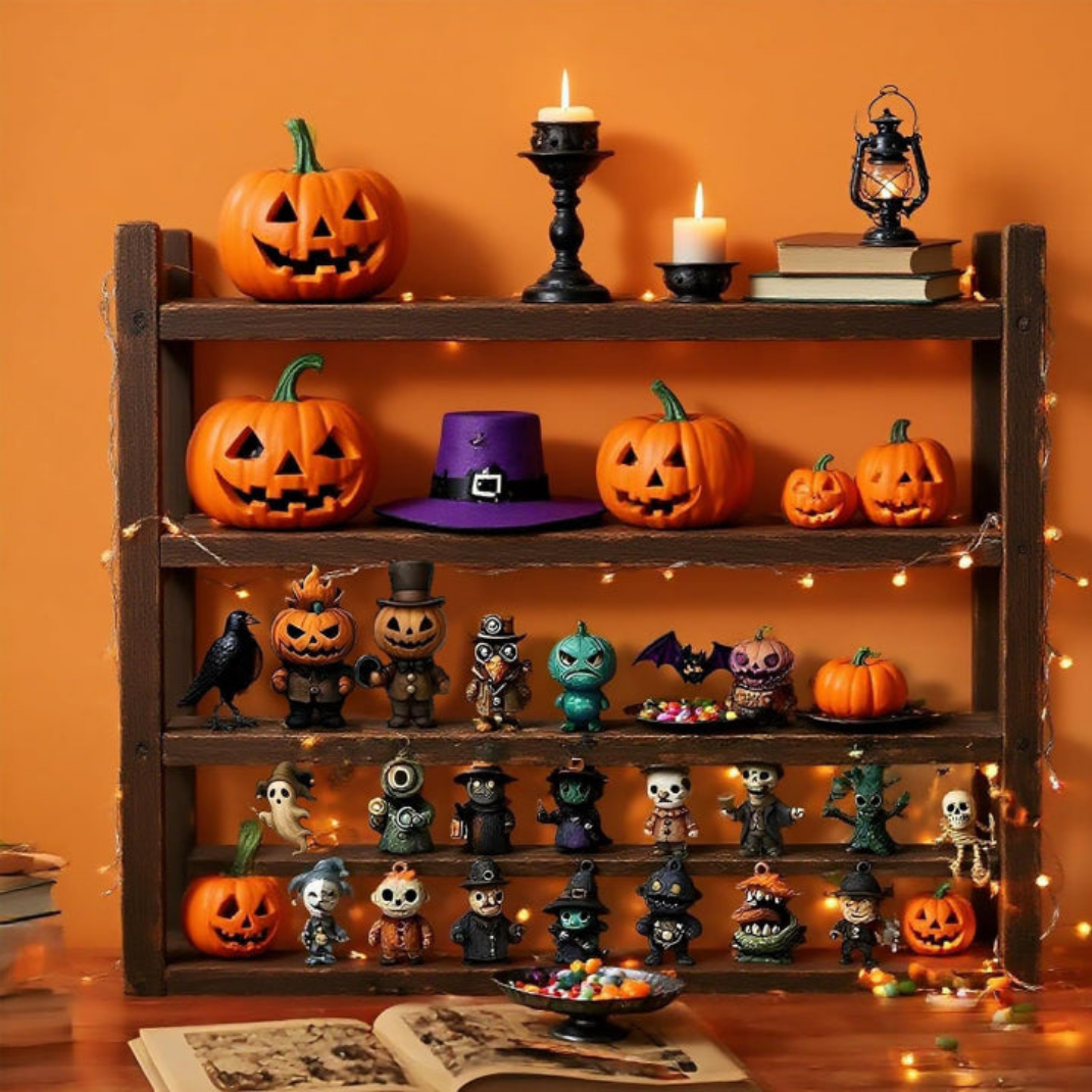 Calendrier Halloween 31 Jours avec 31 Figurines