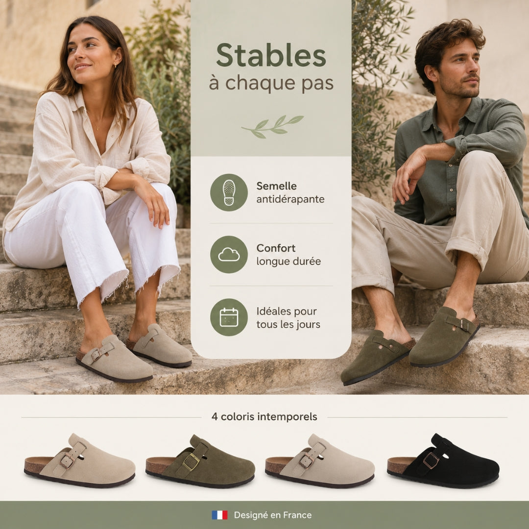 Sabots Boston Confortables
