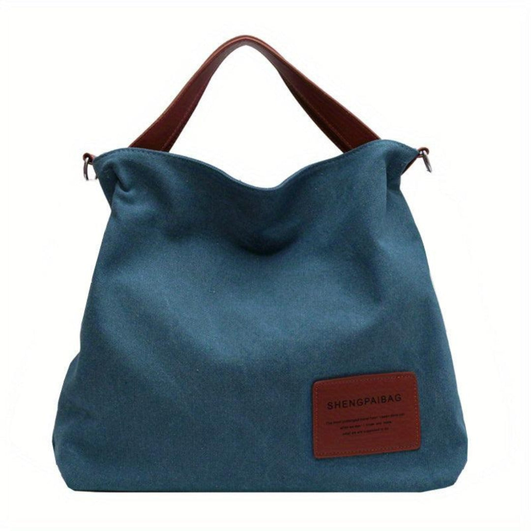 Sac bandoulière en toile pour femme – Élégance discrète et praticité au quotidien