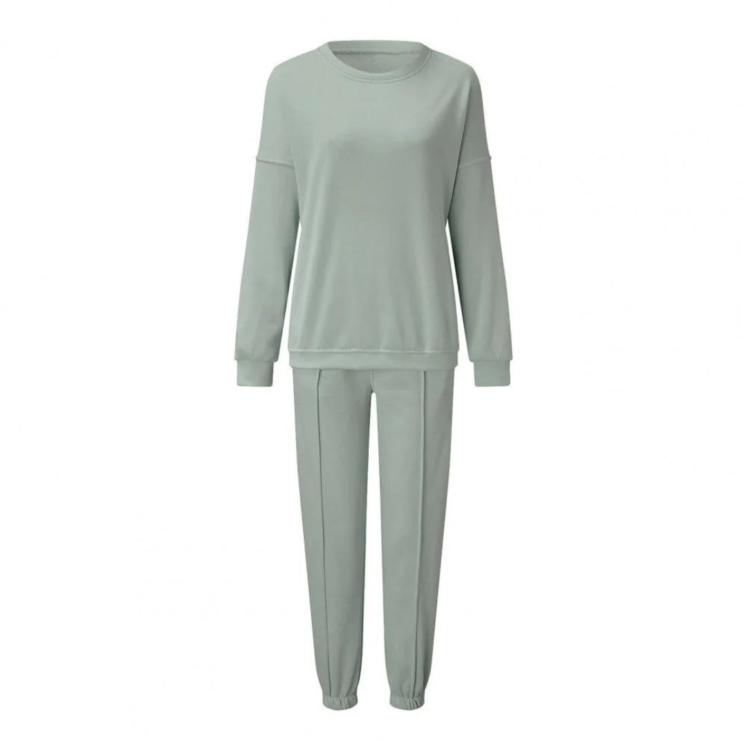 Pyjama d’intérieur grande taille pour femme – Confort absolu et style décontracté