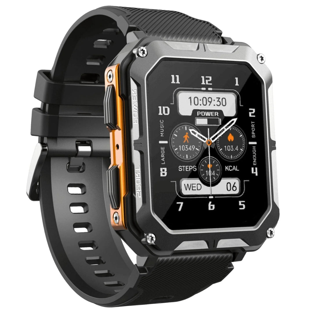 Montre Connectée Ultra-Résistante – Performance, Résistance et Connectivité Sans Compromis