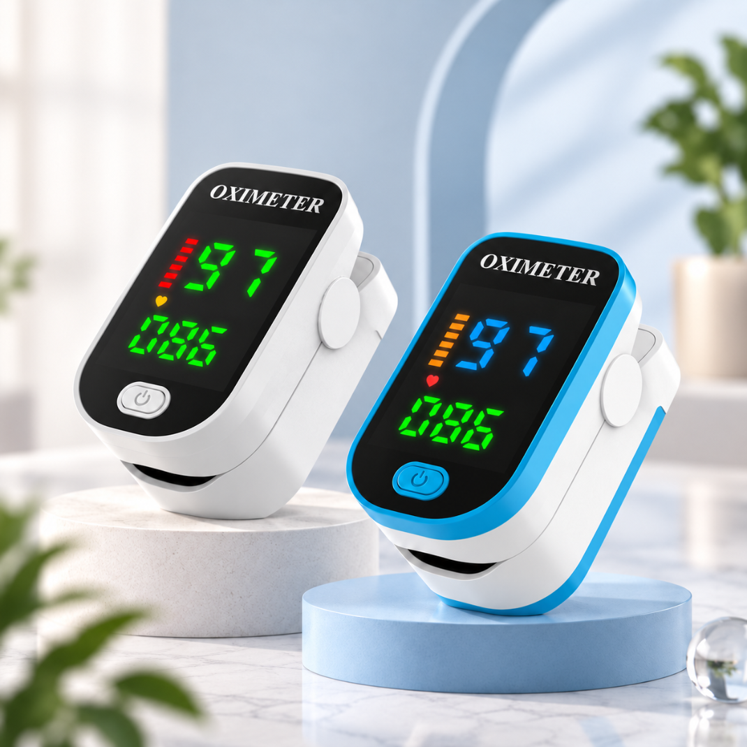 Moniteur de glycémie portable indolore à affichage LED