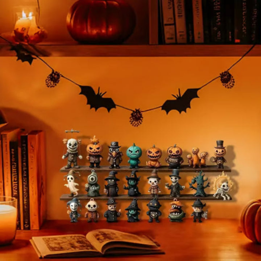 Calendrier Halloween 31 Jours avec 31 Figurines